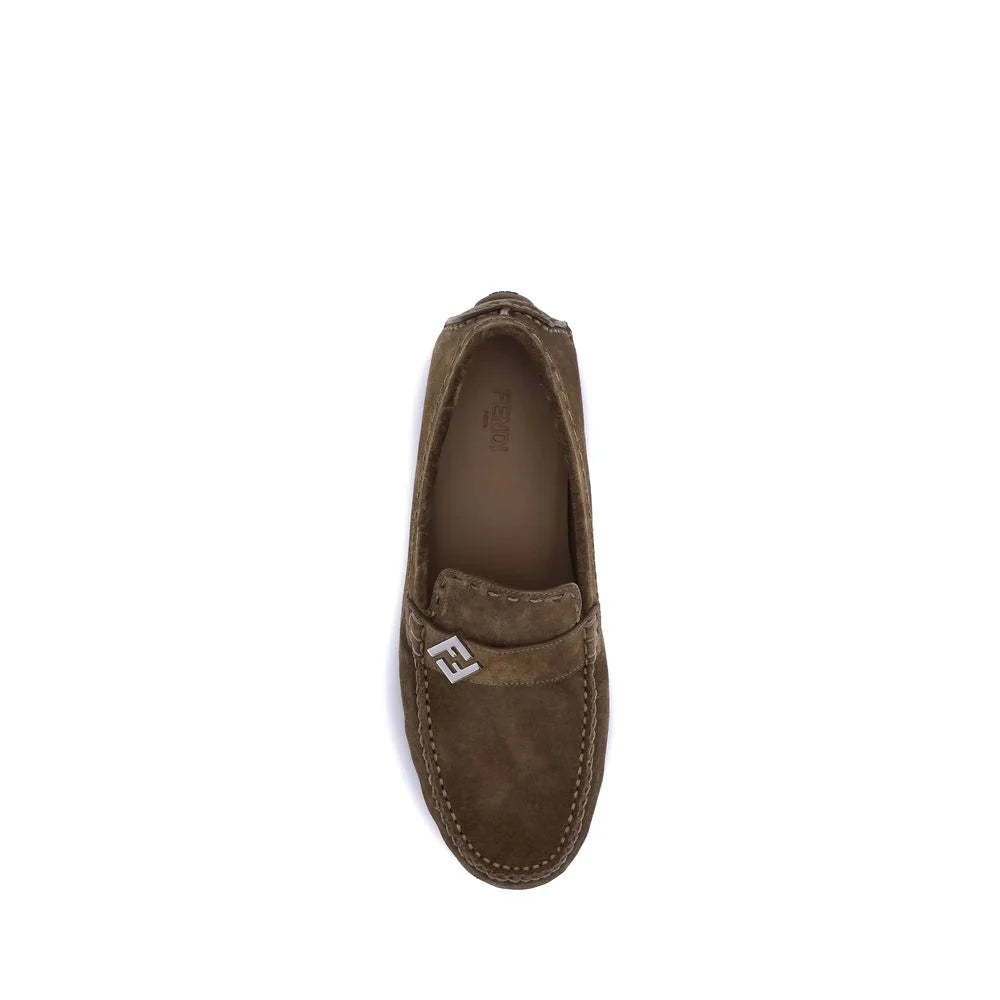 Fendi Driver Loafers - Flats
