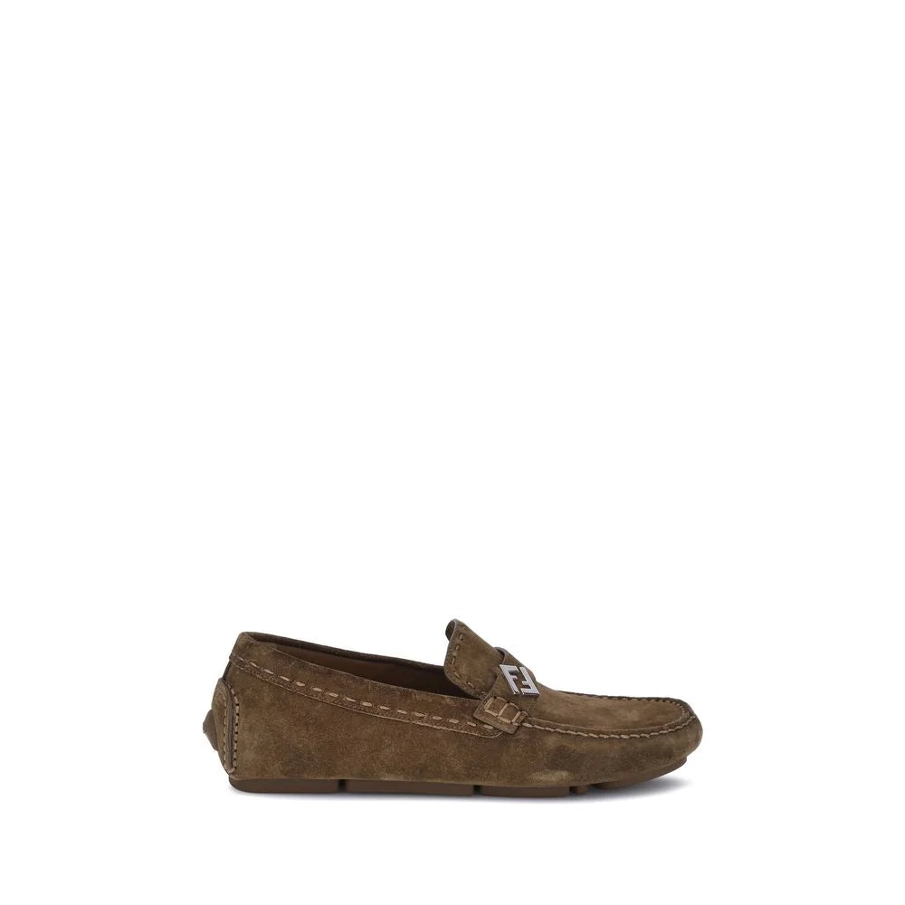 Fendi Driver Loafers - Flats