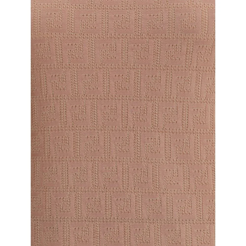 Fendi FF pattern midi Dress - Dresses