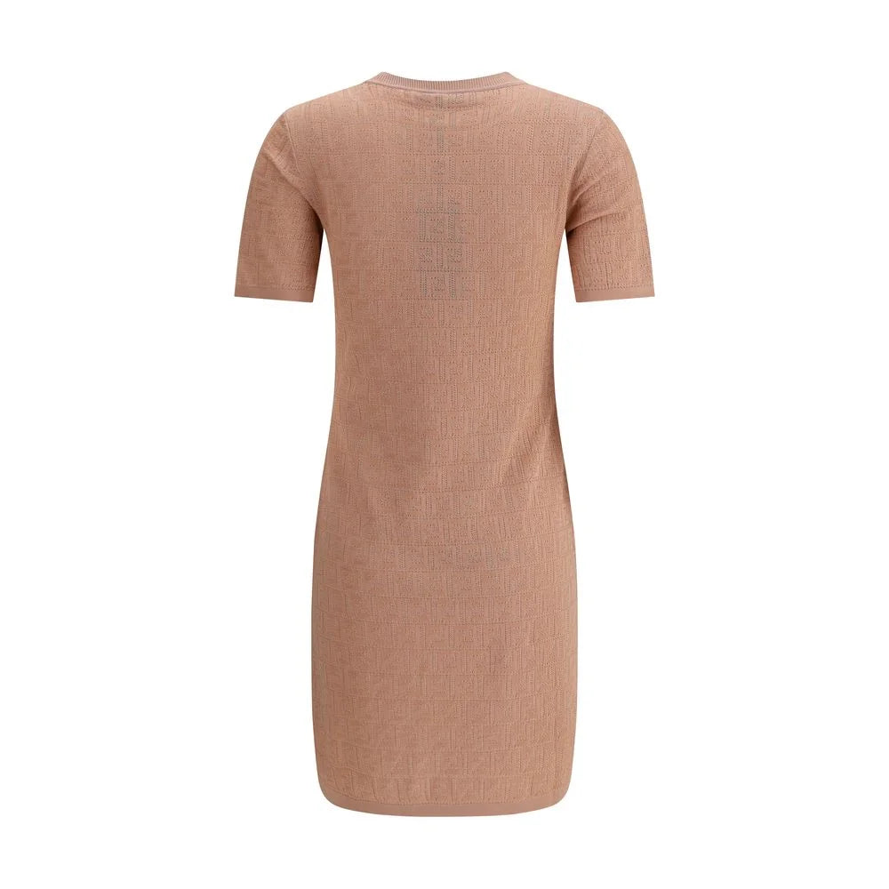 Fendi FF pattern midi Dress - Dresses