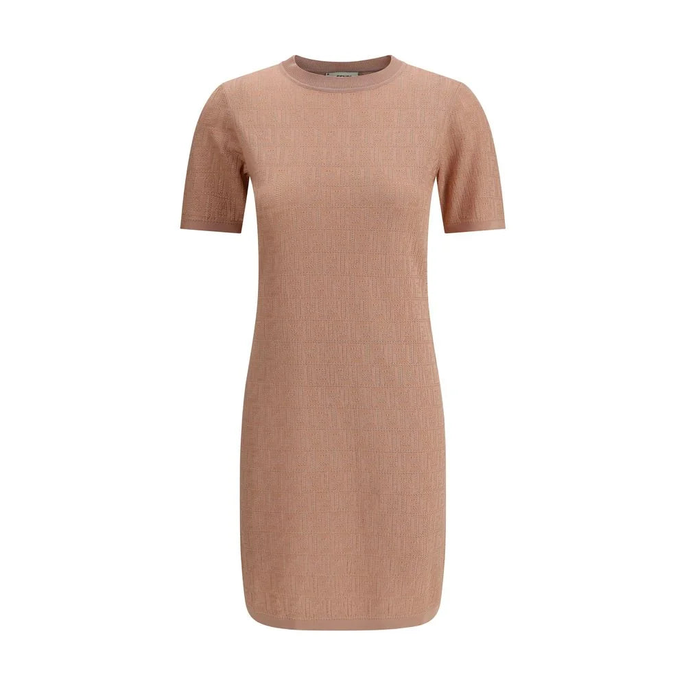 Fendi FF pattern midi Dress - Dresses