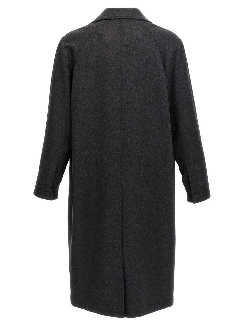 Fendi Gray Cashmere Coat