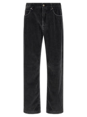 Fendi Gray Cotton Casual Pants - W32