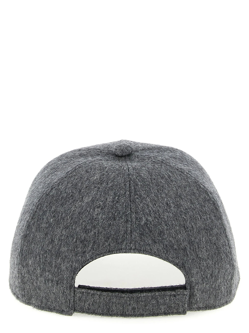 Fendi Gray Wool Cap (Baseball Hat) - UNI