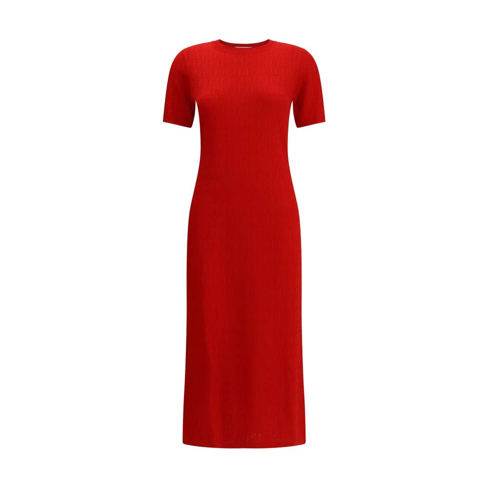Fendi Knitted midi Dress - Dresses