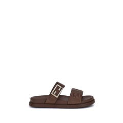 Fendi Logoed Sandals - EU36/US6