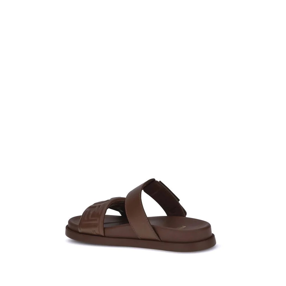 Fendi Logoed Sandals - EU36/US6