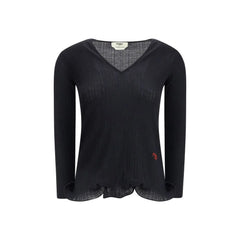 Fendi Long-sleeved Virgin Wool top - Sweaters