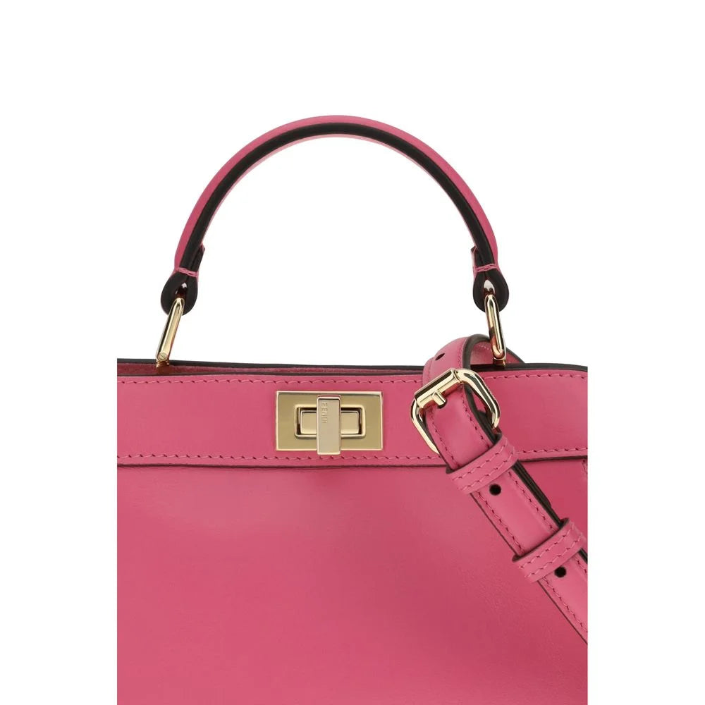 Fendi Multicolor Calf Leather Bos Taurus Shoulder Bag
