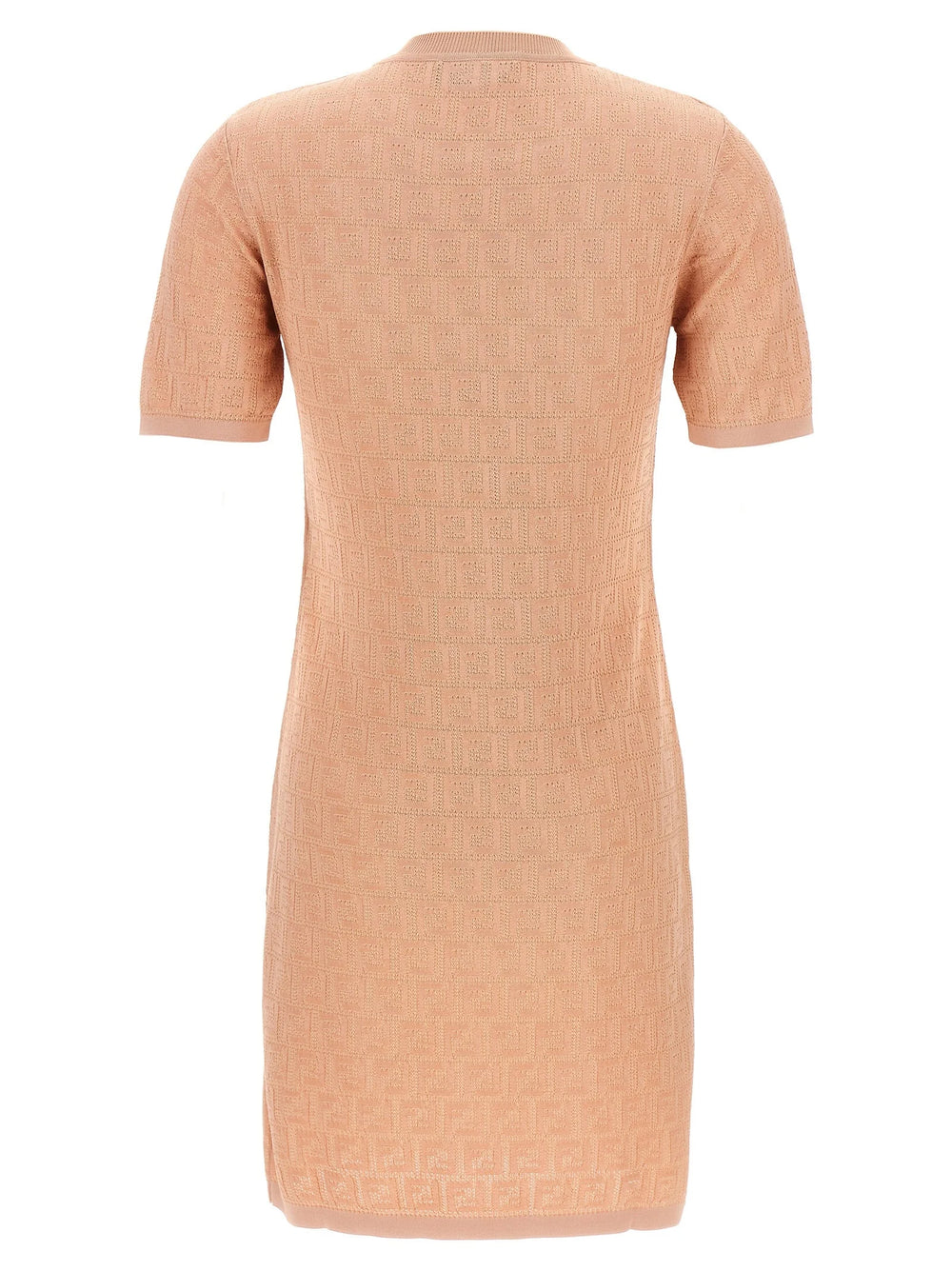 Fendi Multicolor Cotton Short Dress
