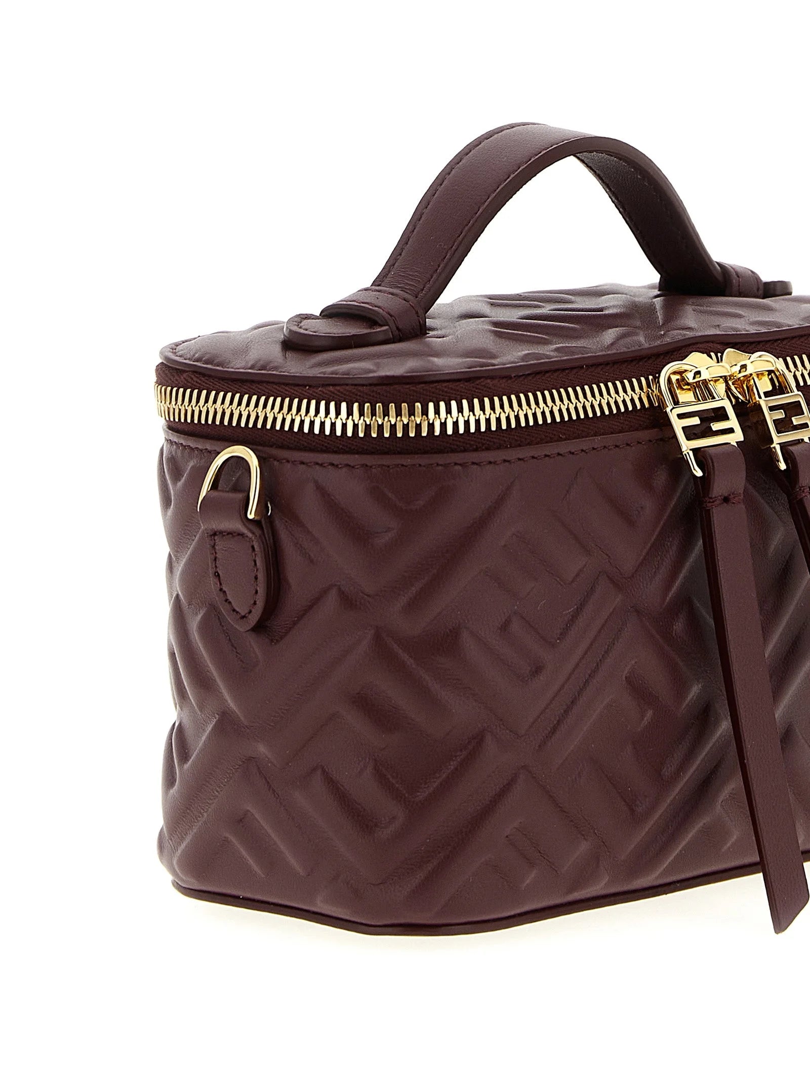 Fendi Multicolor Lamb Leather Handbag