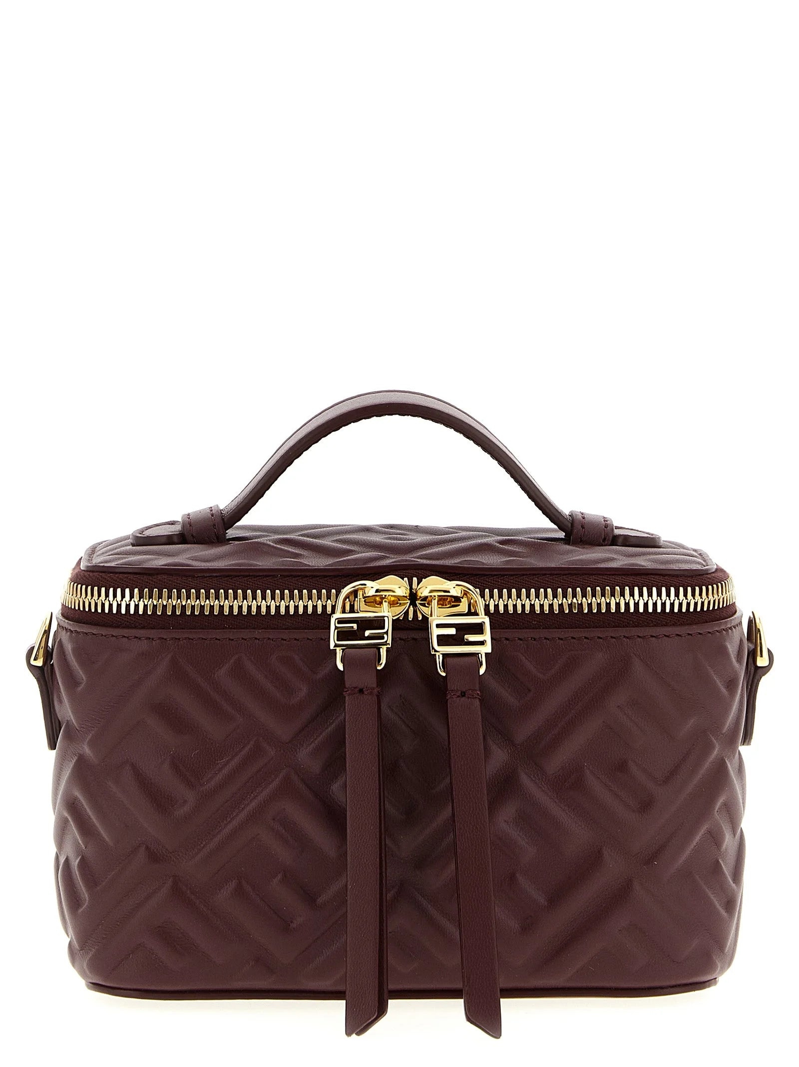 Fendi Multicolor Lamb Leather Handbag