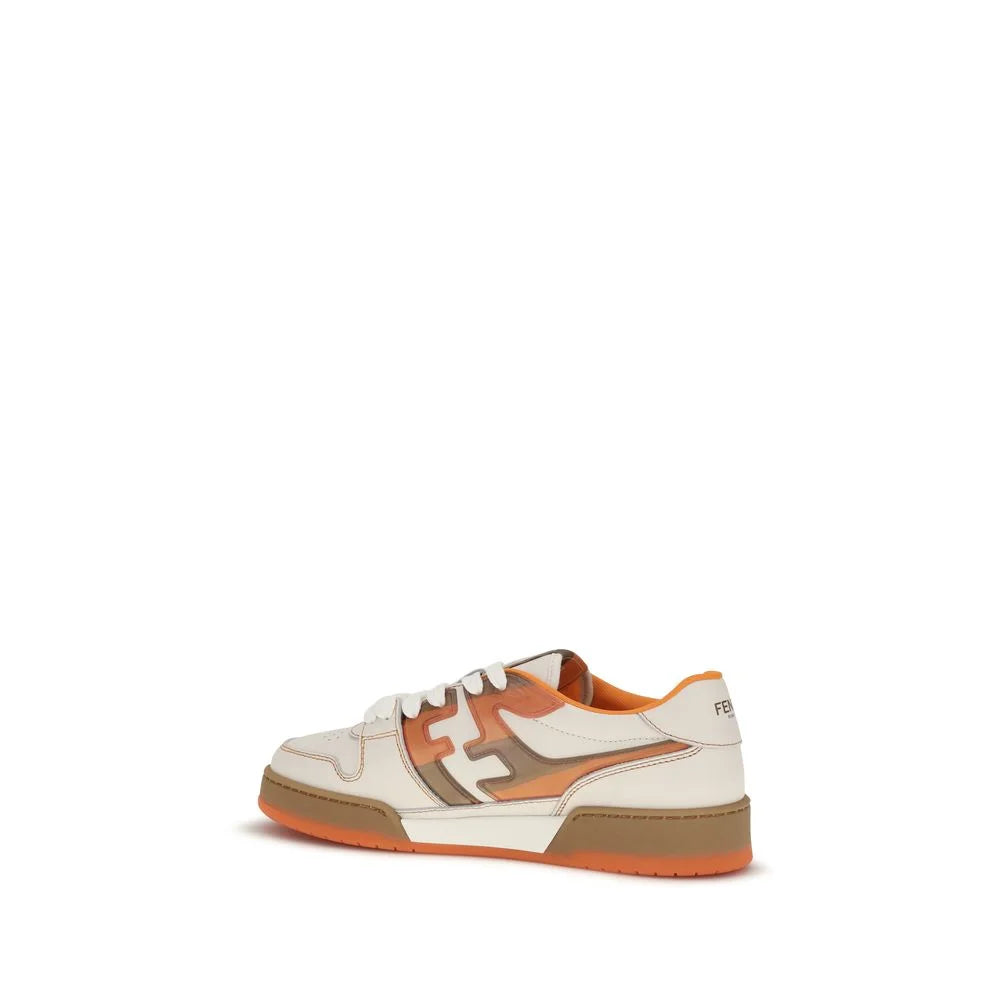 Fendi Multicolor Leather Athletic Sneakers - EU44/US11