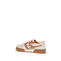Fendi Multicolor Leather Athletic Sneakers - EU44/US11