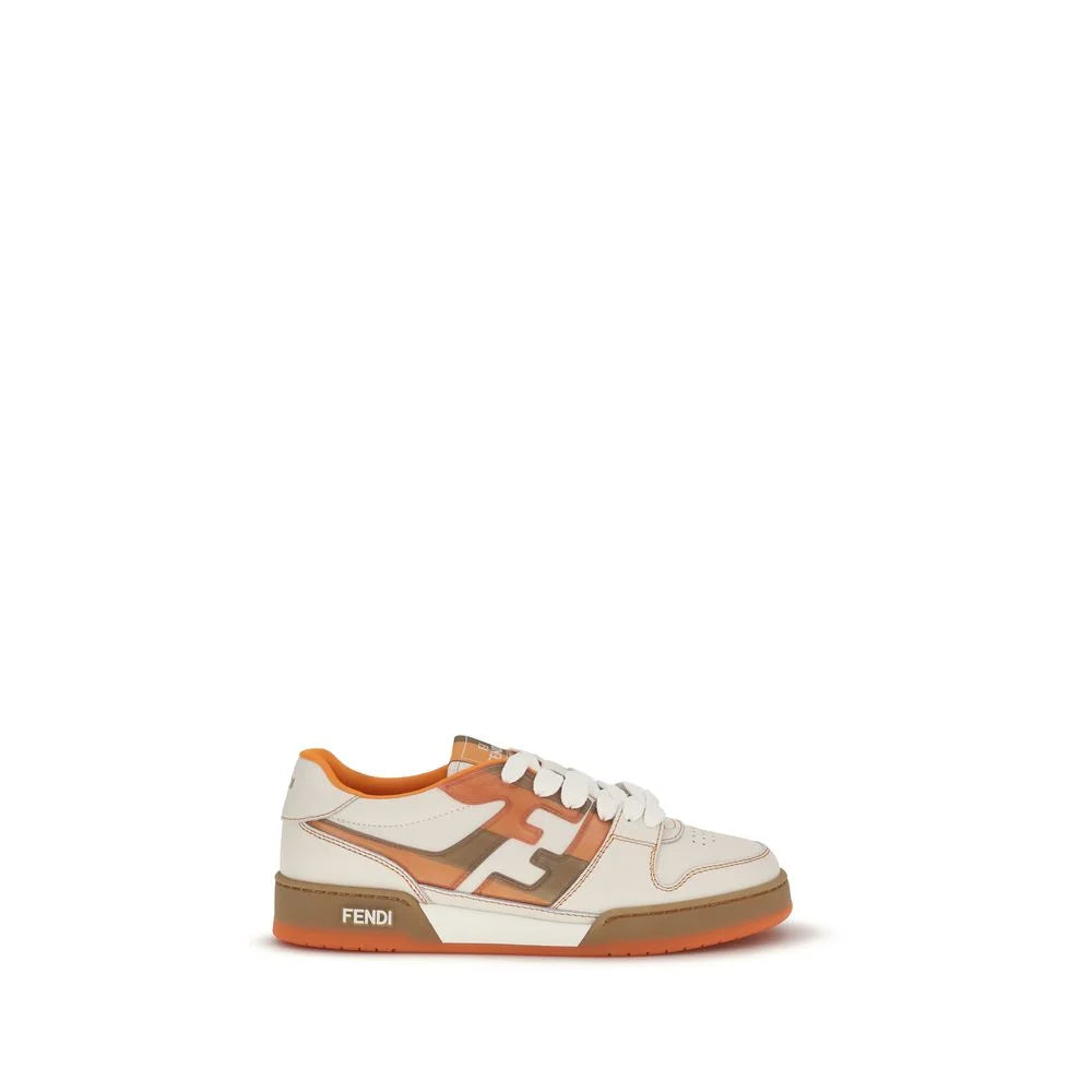 Fendi Multicolor Leather Athletic Sneakers - EU44/US11