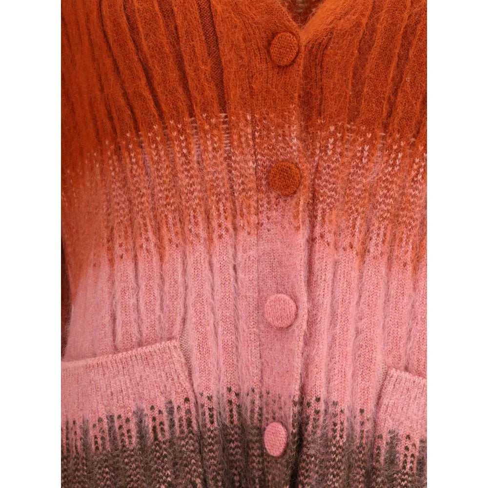 Fendi Multicolor Mohair Cardigan - IT38 | S