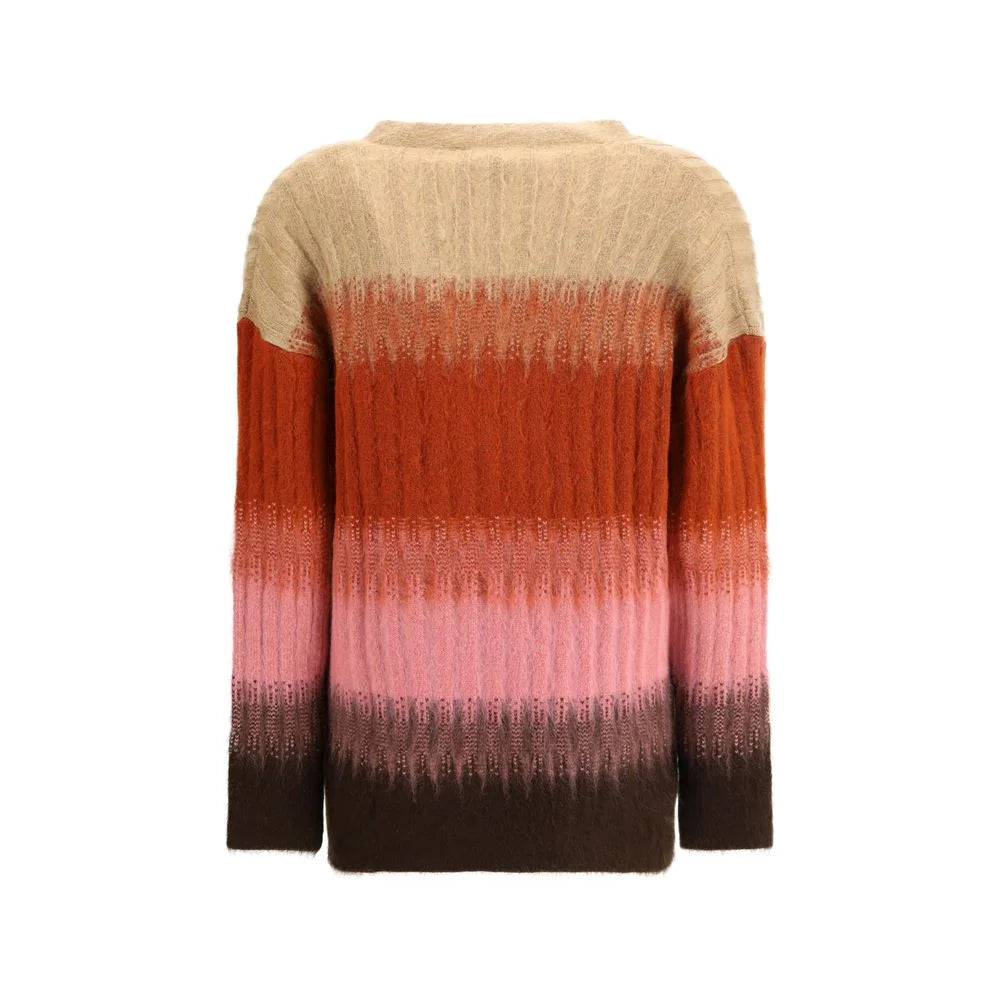 Fendi Multicolor Mohair Cardigan - IT38 | S