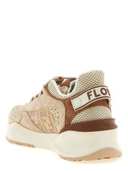 Fendi Multicolor Polyamide Athletic Sneakers - EU36.5/US6.5