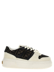 Fendi Multicolor Polyamide Chunky Sneakers - EU38/US8