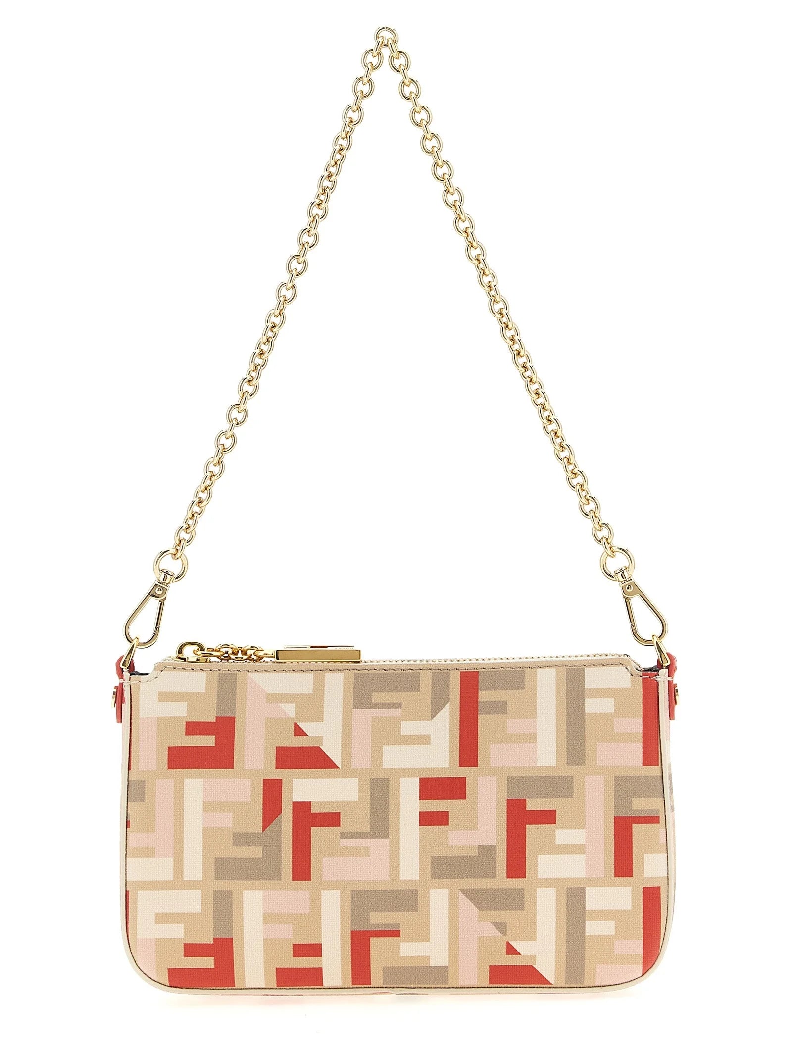 Fendi Multicolor Polyethylene Clutch Bag