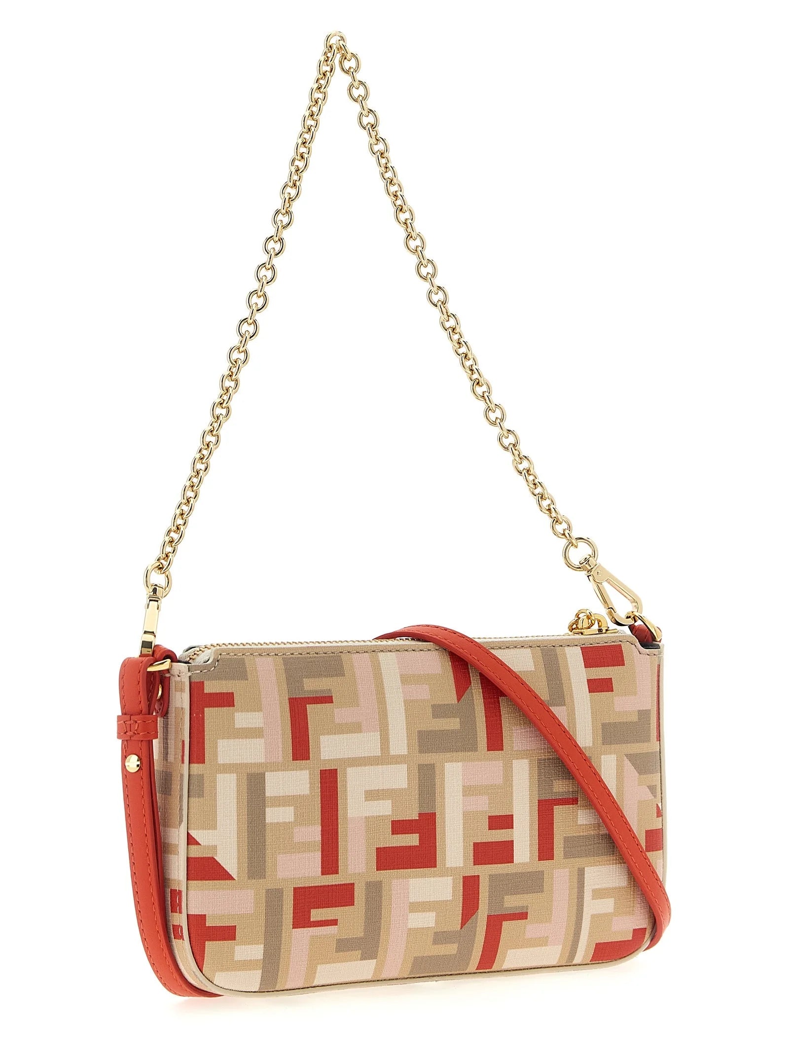Fendi Multicolor Polyethylene Clutch Bag