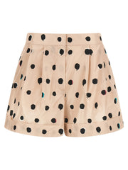 Fendi Multicolor Silk Bermuda Shorts - IT40