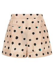 Fendi Multicolor Silk Bermuda Shorts - IT40