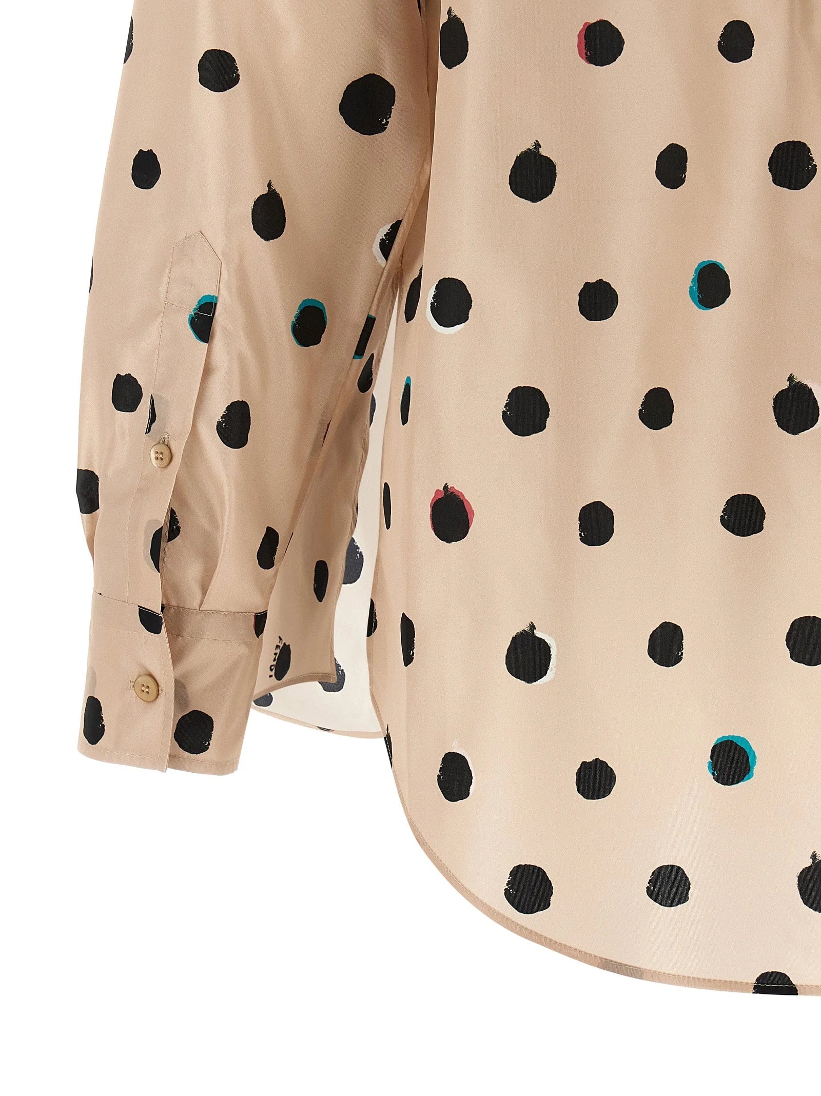 Fendi Multicolor Silk Blouse - IT40