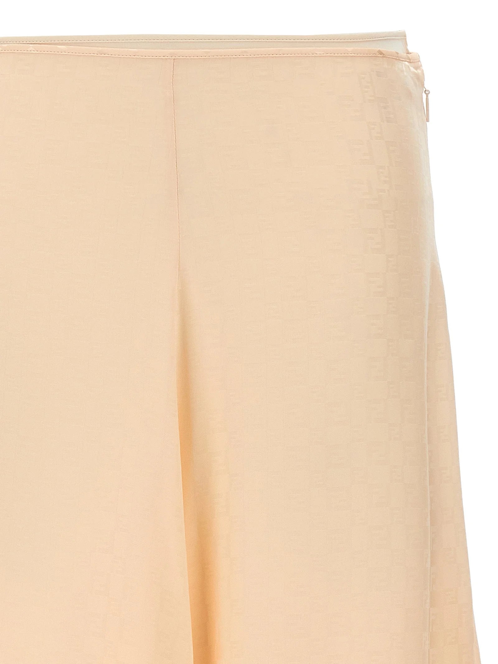 Fendi Multicolor Silk Midi Skirt - IT42