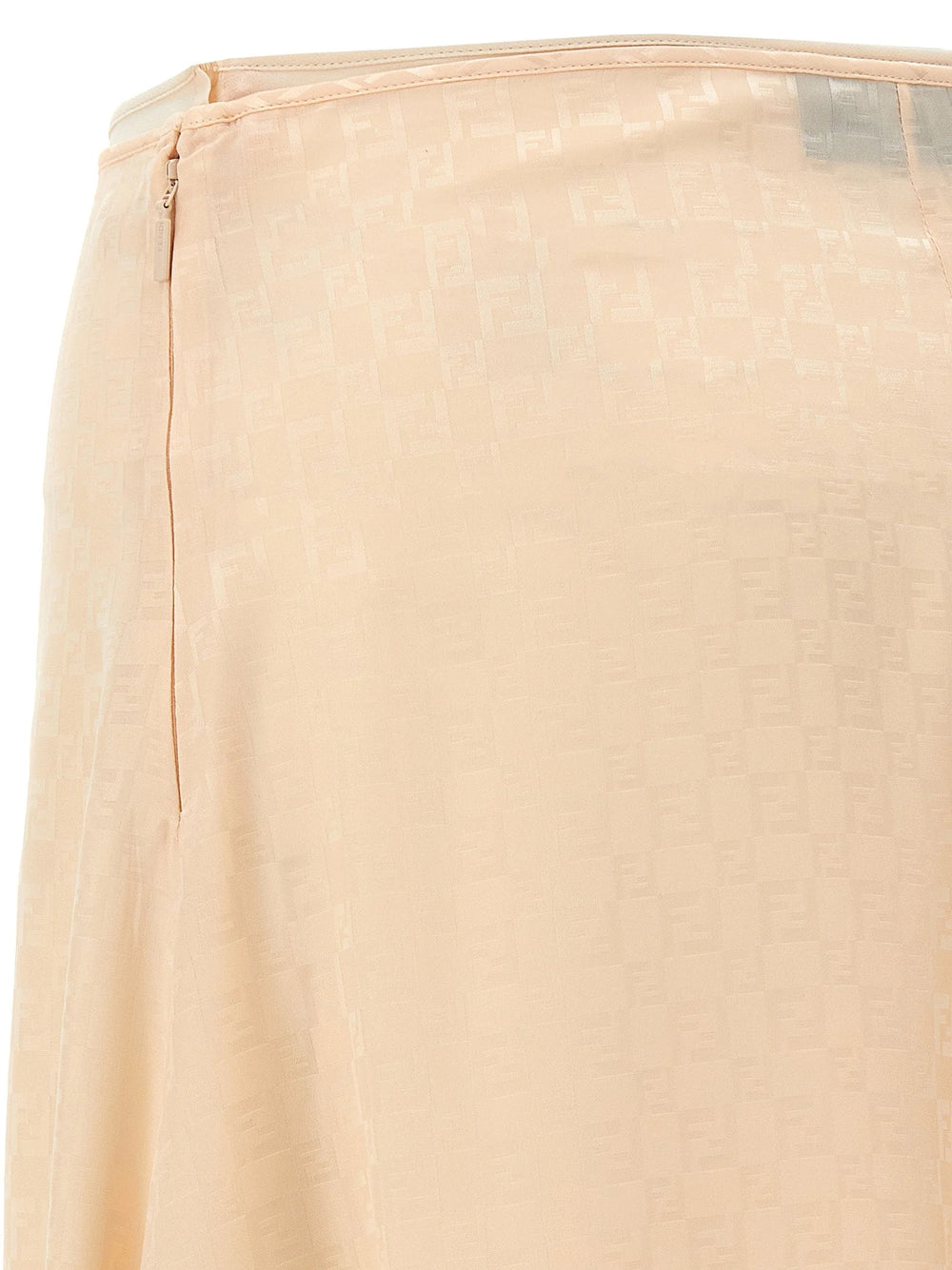 Fendi Multicolor Silk Midi Skirt - IT42