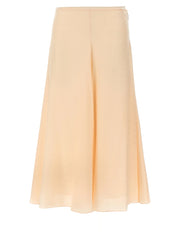 Fendi Multicolor Silk Midi Skirt - IT42