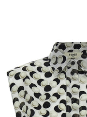 Fendi Multicolor Silk Pattern Shirt