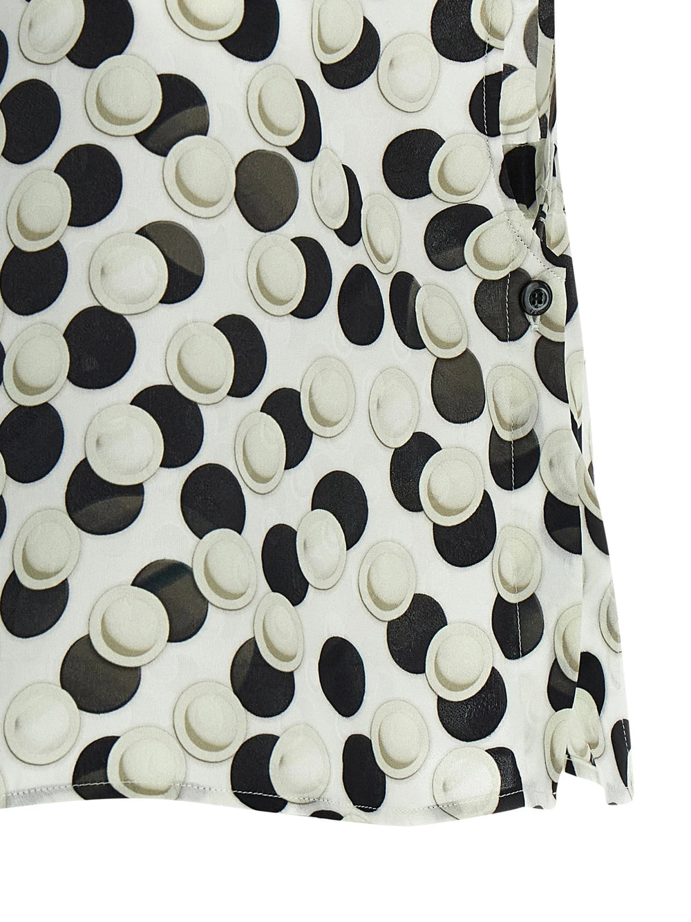 Fendi Multicolor Silk Pattern Shirt