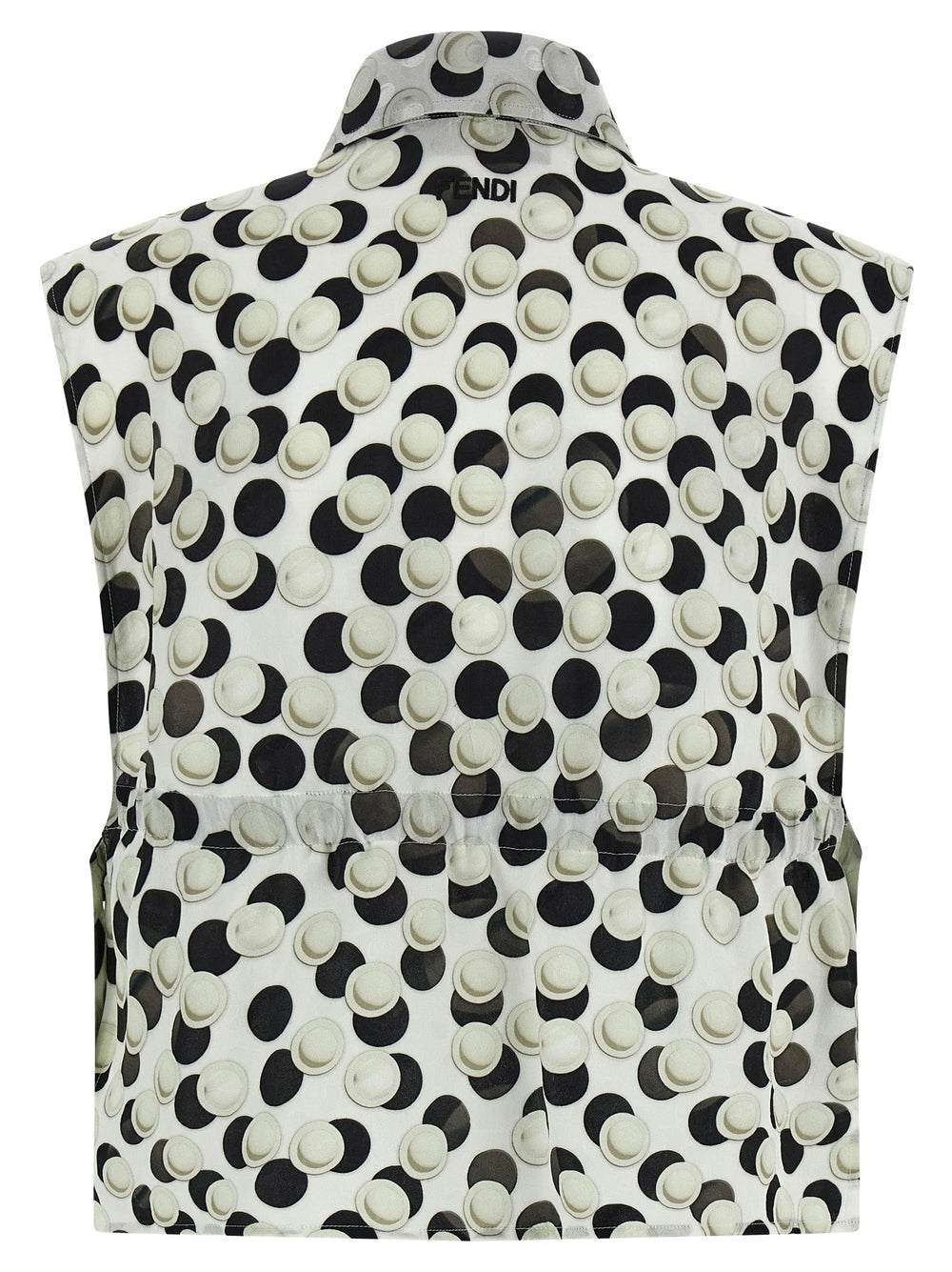 Fendi Multicolor Silk Pattern Shirt