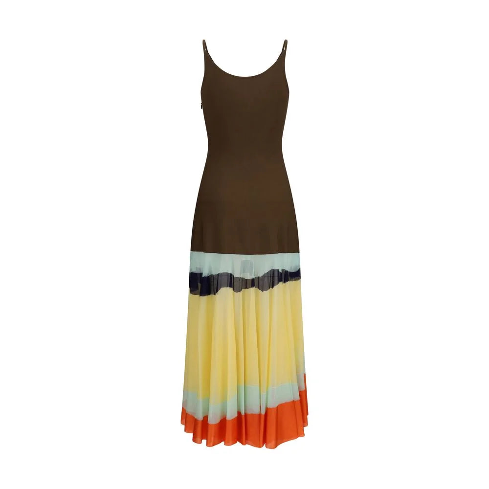 Fendi Multicolor Viscose Casual Dress - IT40 | M