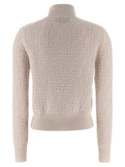 Fendi Multicolor Wool Cardigan