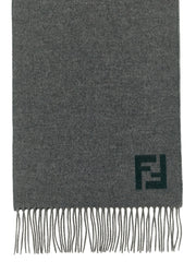Fendi Multicolor Uld Tørklæde