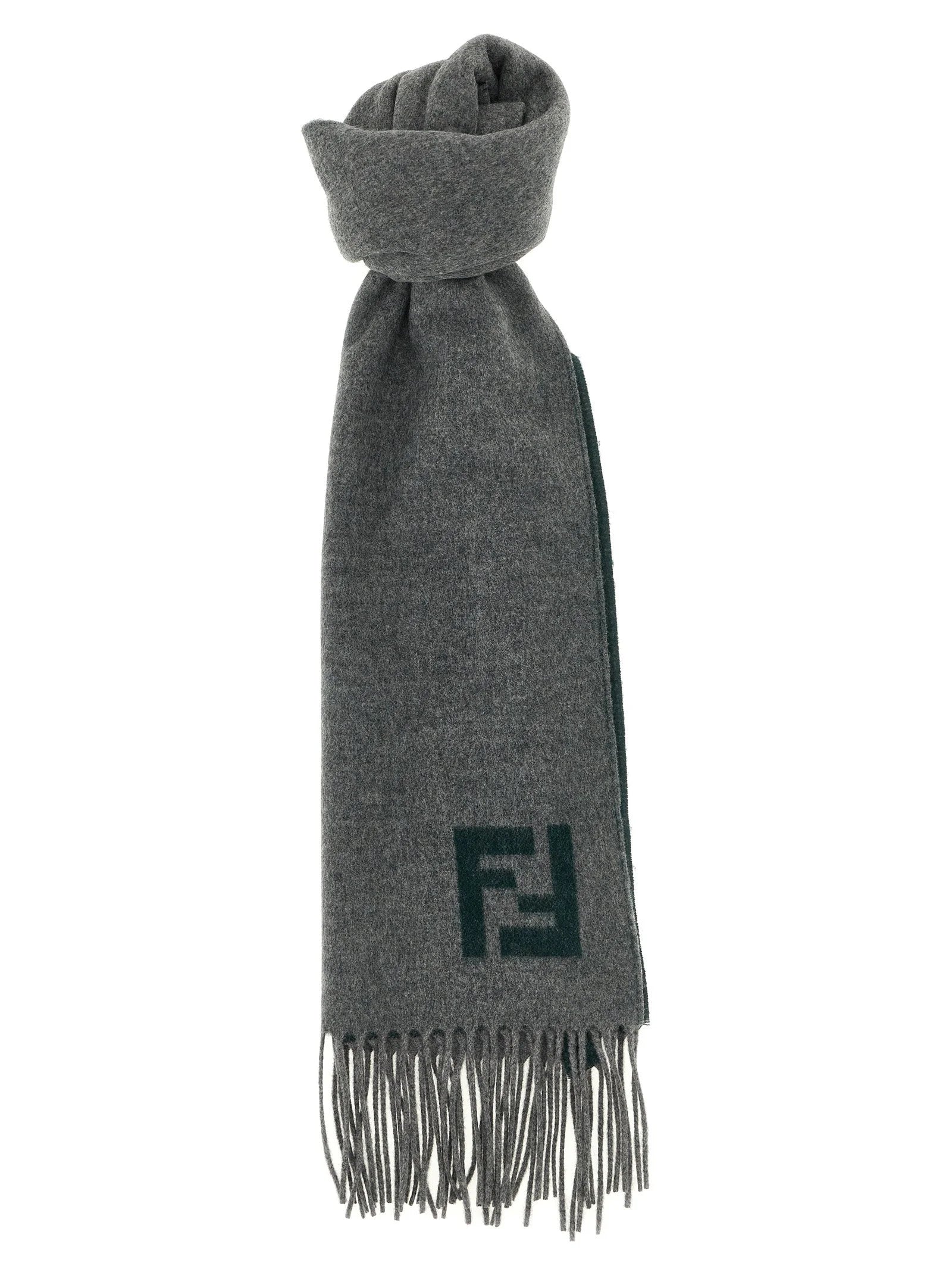 Fendi Multicolor Uld Tørklæde