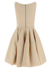Fendi Multicolor Wool Short Dress