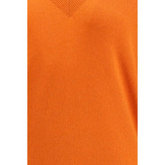 Fendi Orange Cashmere Sweatshirt - IT40 | M