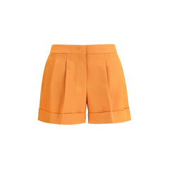 Fendi Orange Fleece Wool Bermuda Shorts - IT40 | M