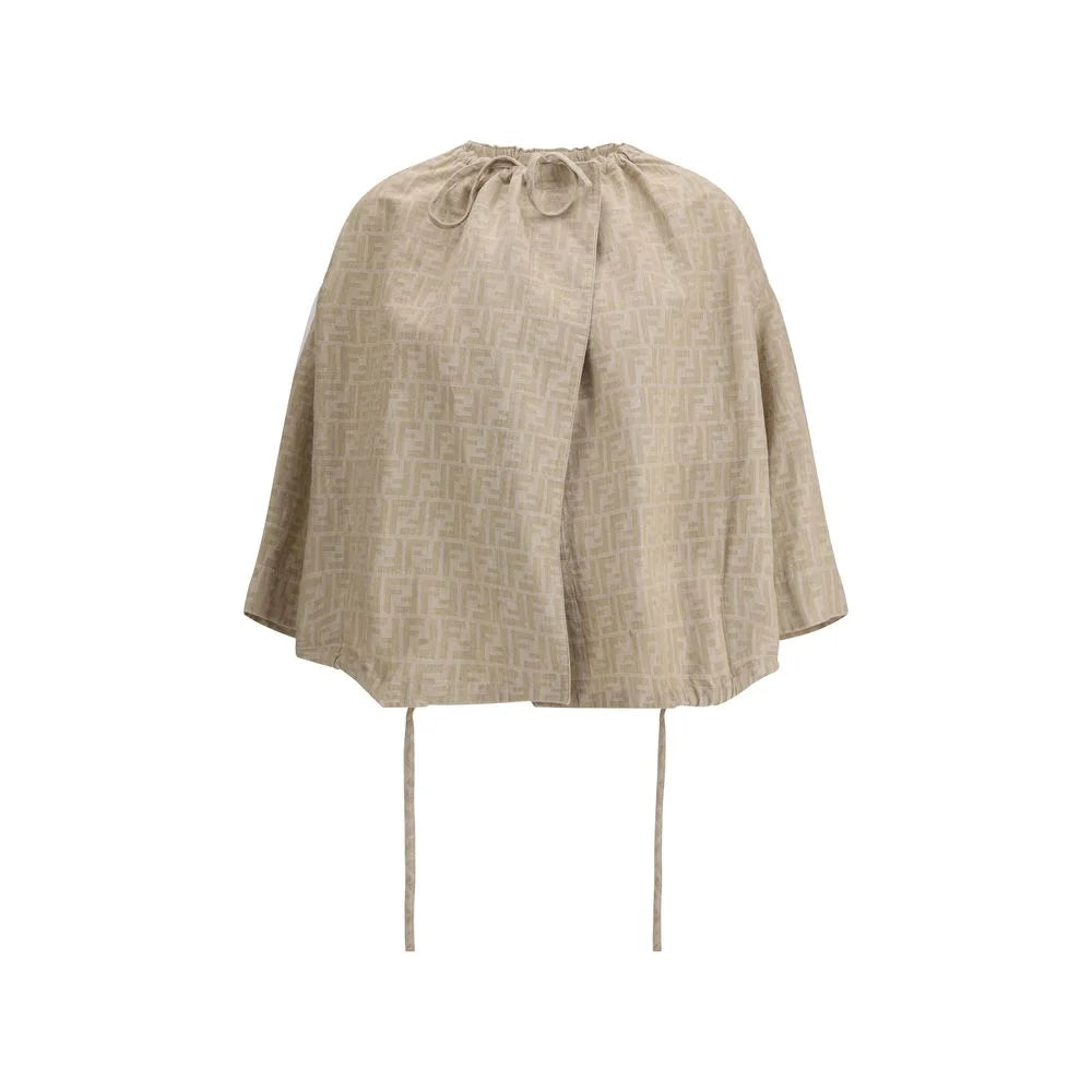 Fendi Oversize chambray Jacket