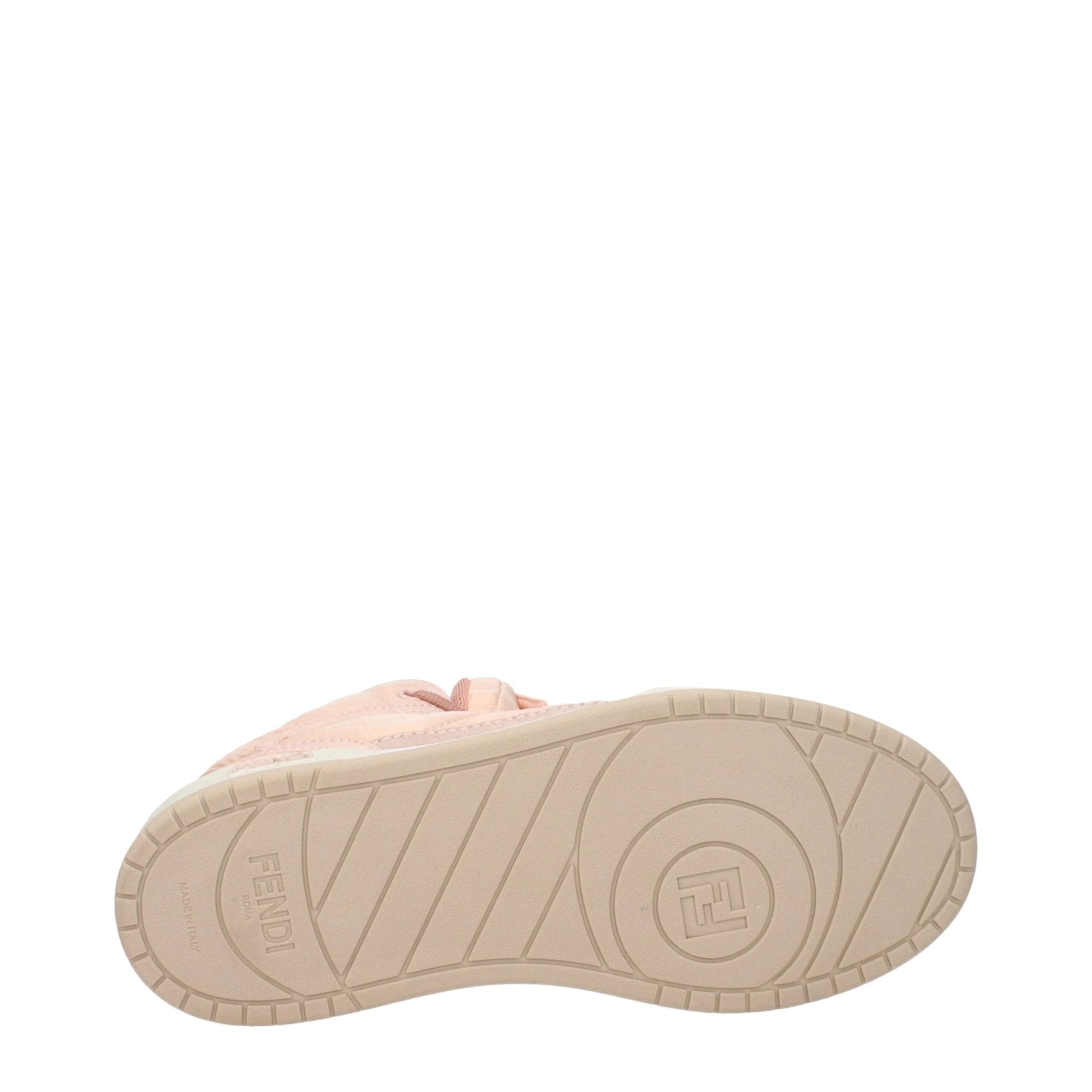 Sneakers montantes Fendi en nylon rose - EU37.5/US7.5