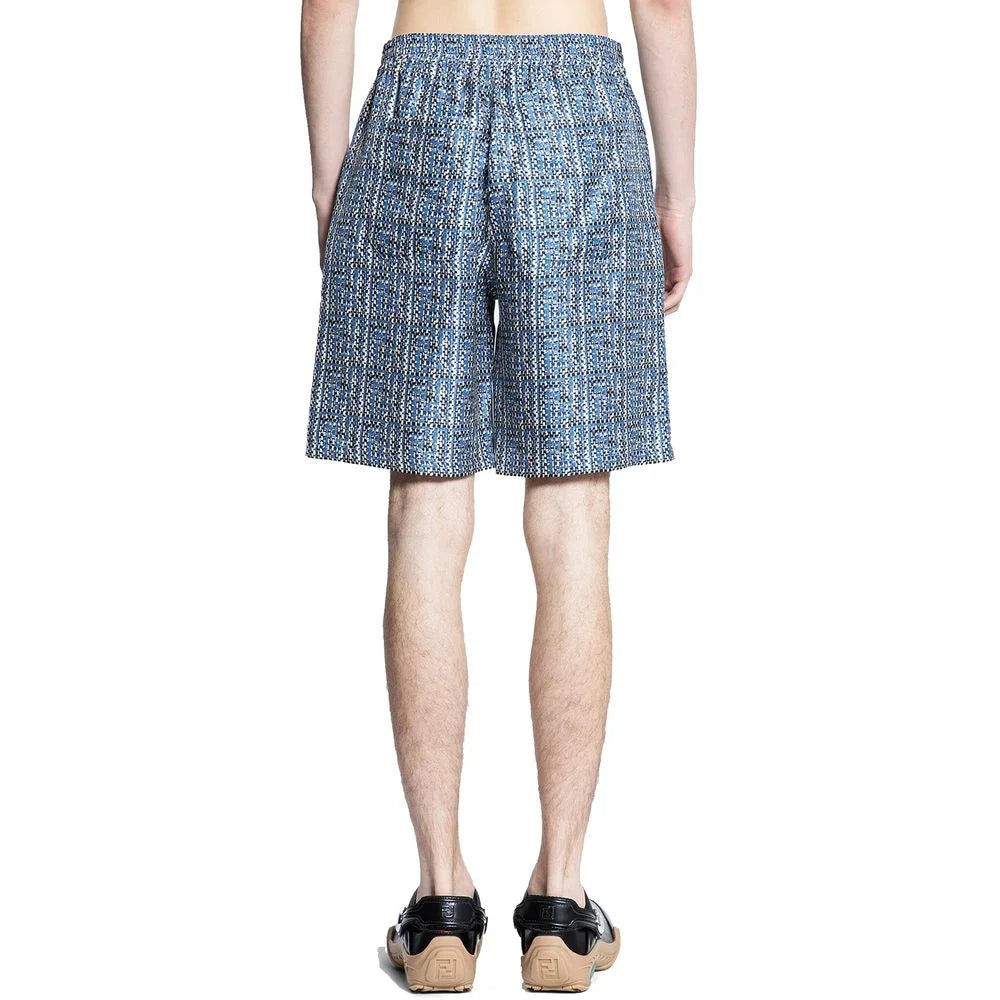 Fendi Printed Silk Shorts - 48 | M - Short Trousers