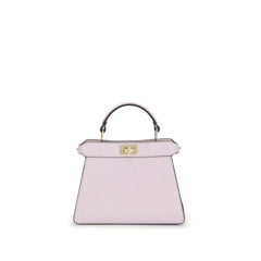Fendi Purple Calf Leather Bos Taurus Shoulder Bag