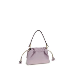 Fendi Purple Calf Leather Bos Taurus Shoulder Bag