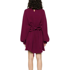 Fendi Purple Silk Casual Dress - 40