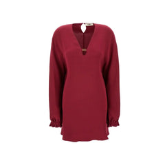 Fendi Purple Silk Casual Dress - 40