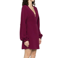 Fendi Purple Silk Casual Dress - 40