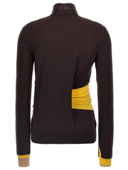 Fendi Purple Virgin Wool Cardigan